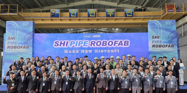 Samsung Heavy boasts world shipbuilding first amid smart yard push