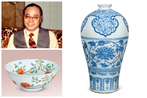 Au Bak Ling’s legendary porcelain collection fetches US$15.3m at China Guardian, led by Yuan blue‑and‑white vase | Auctions News | THE VALUE