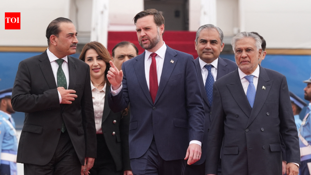 Vance-led team lands in Pak’s Nur Khan base, same air hub targeted by India during Op Sindoor | India News