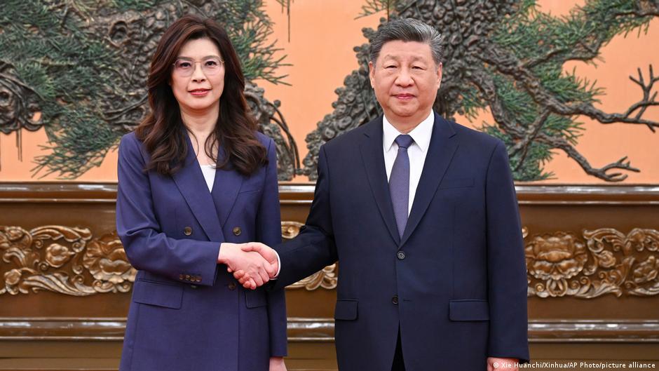 China boosts ties with Taiwan after opposition leader visits