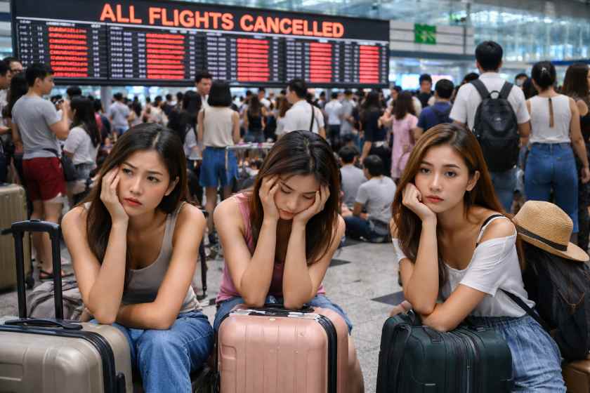 Thousands of Passengers Are Stranded and Suffering as 1,700+ Flights Are Cancelled and Delayed Across China’s Shanghai, India’s Delhi, Thailand’s Bangkok and Indonesia’s Jakarta, Crippling Asia Travel Amid Airspace Congestion, Severe Weather Disruptions and Operational Chaos in 2026 : Here’s the Latest Update You Need to Know