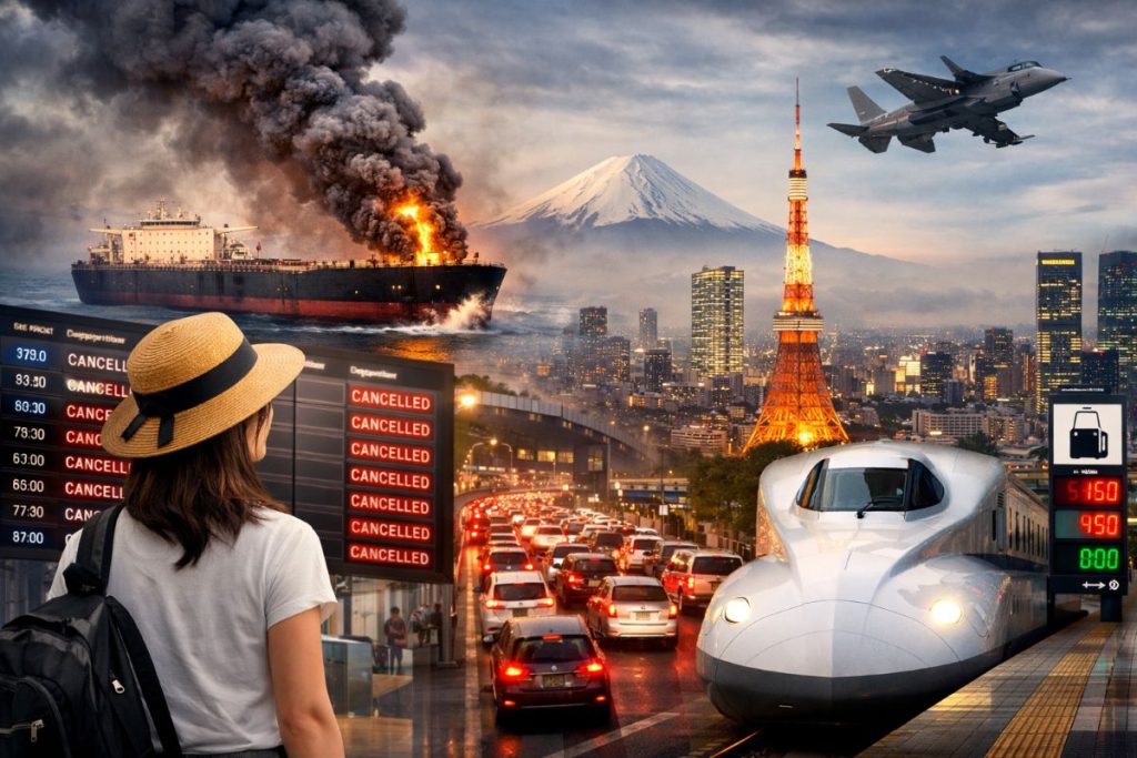 Japan Tourism Faces Turbulence as Strait of Hormuz Oil Crisis Triggers Nationwide Travel Shock