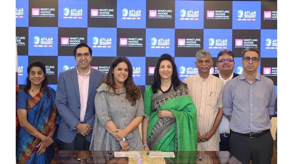 ATLAS SkillTech University & Whistling Woods Launch Media & Entertainment Summer School