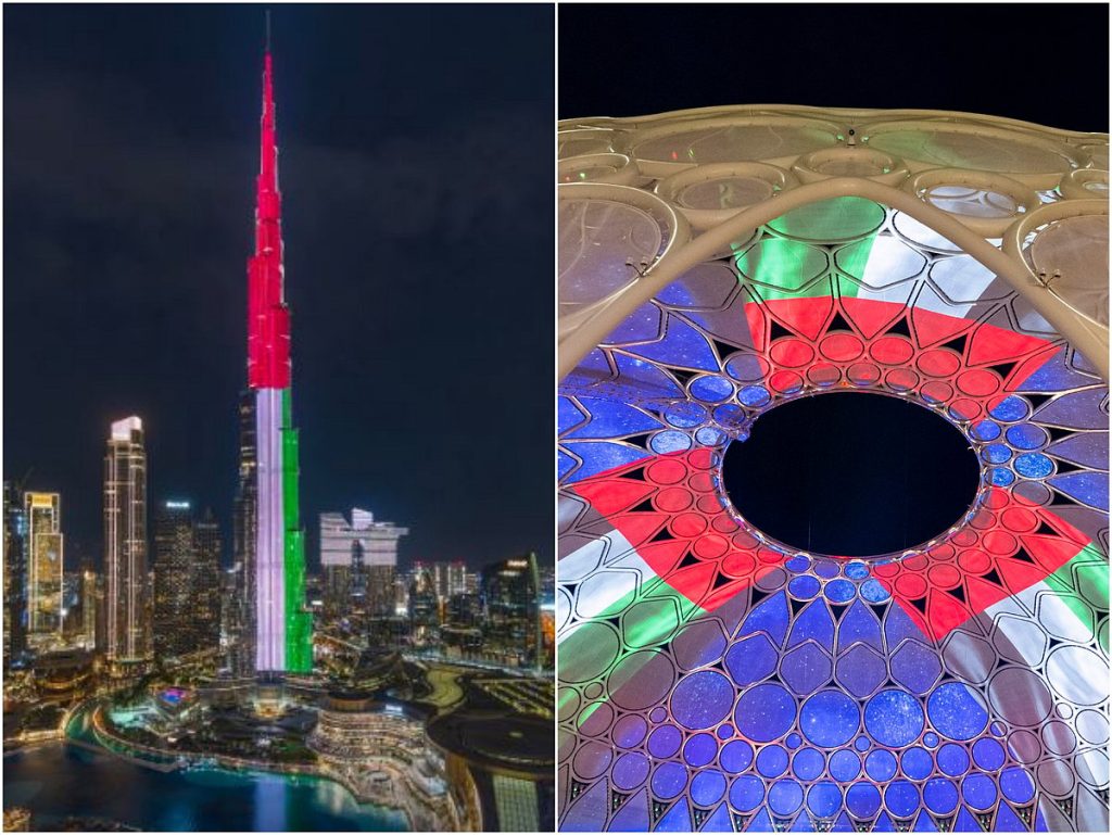 Burj Khalifa Leads Nationwide Display of Unity and Pride