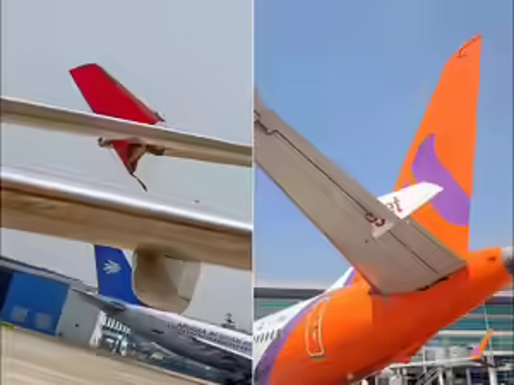 SpiceJet Aircraft Collides With Stationary Akasa Air Plane at Delhi Airport, DGCA Orders Safety Probe