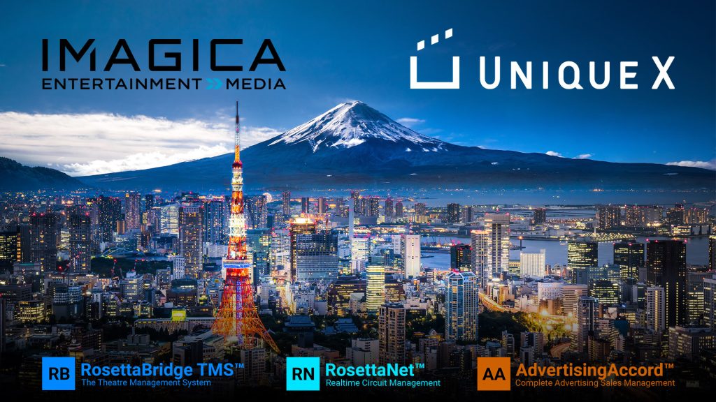 Unique X, Imagica Entertainment Media Services Partner to Transform Japanese Cinema Advertising Business