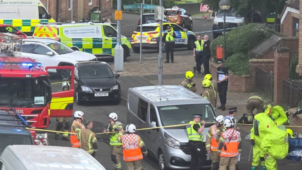 Glasgow ‘chemical incident’ sparks evacuation as public told to avoid area