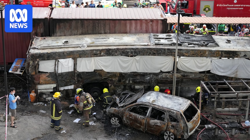 Train driver charged after deadly crash in Bangkok