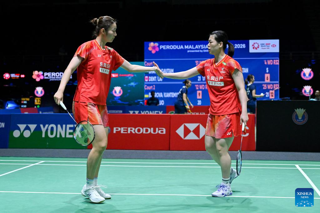 Highlights of 2026 Malaysia Masters badminton tournament-Xinhua