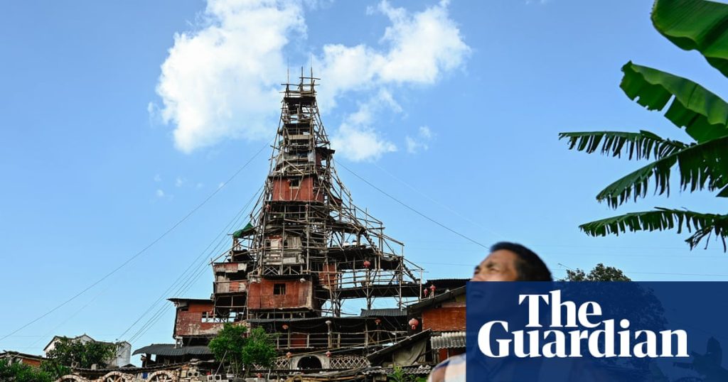 Chinese authorities destroy villager’s ramshackle 10-storey Studio Ghibli-esque home | China