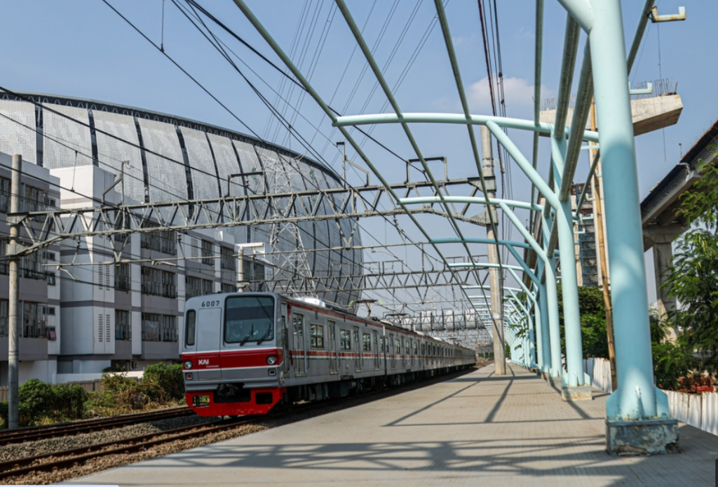 Jakarta to open railway station connected to Jakarta International Stadium