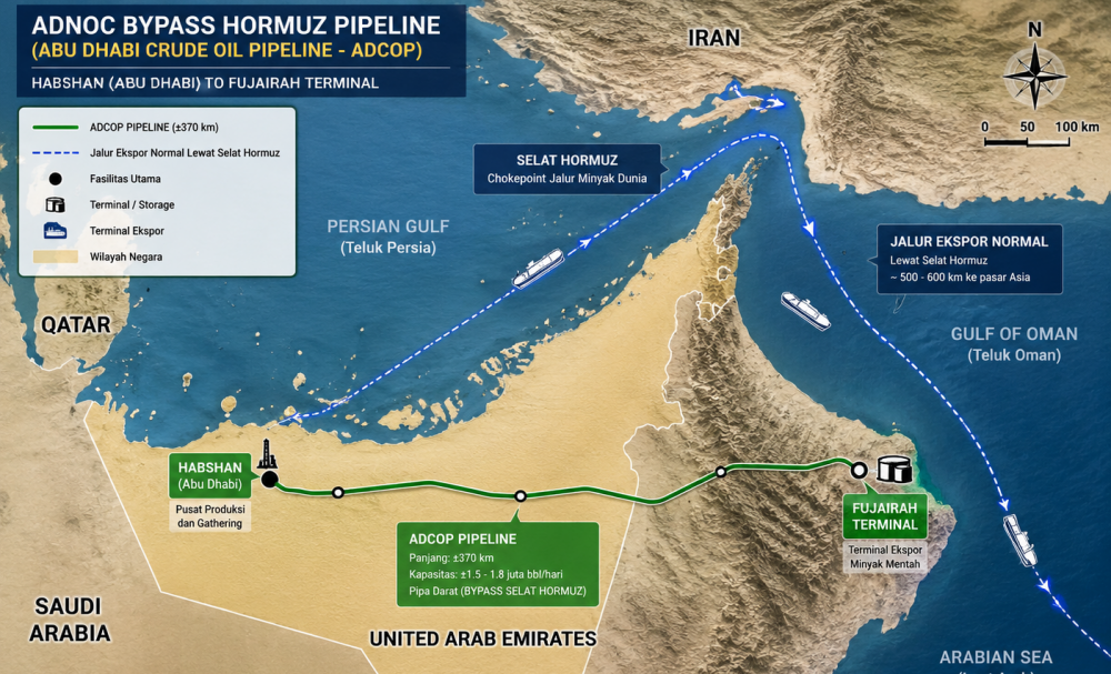 UAE to finish Hormuz‑bypass oil pipeline by 2027