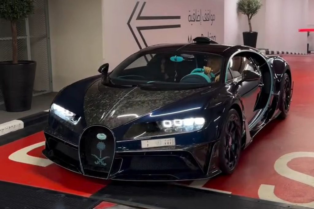 $5 million Bugatti Chiron Mansory Centuria spotted in Dubai