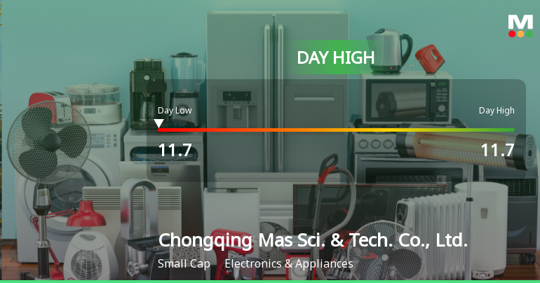 Chongqing Mas Sci. & Tech. Hits Day High with 20% Surge