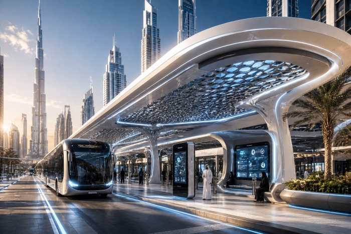 Dubai AI-Powered Smart Bus Station: A New Era in Transport | News