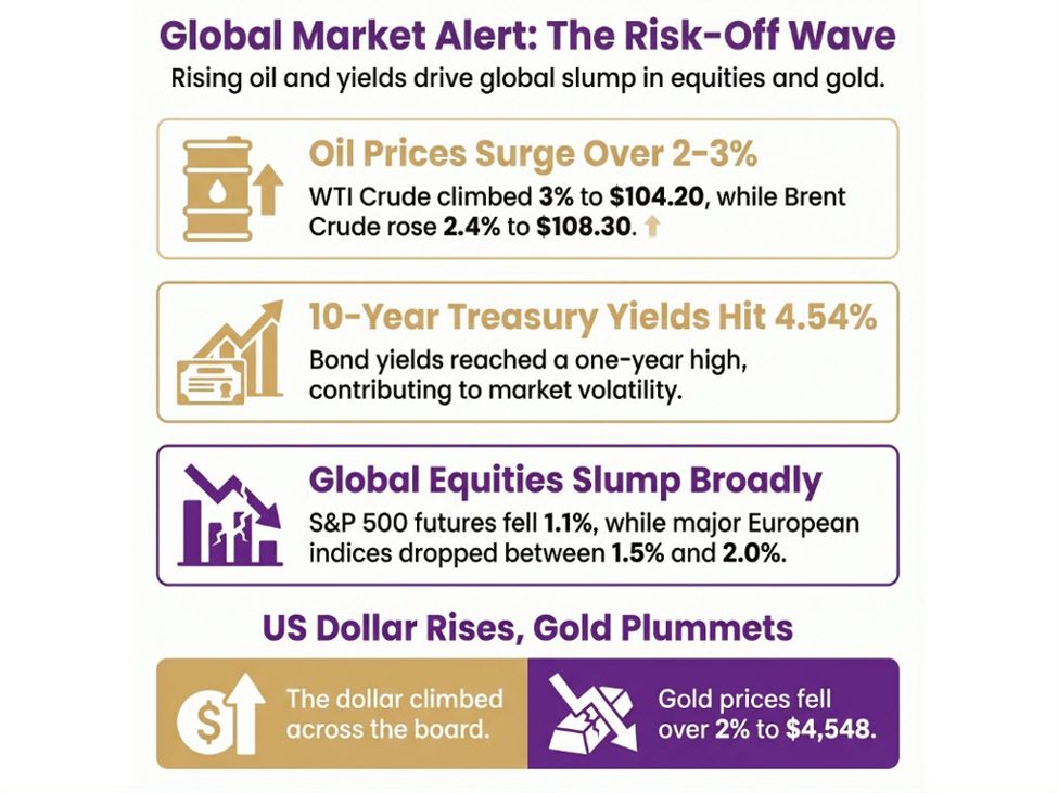 investingLive European markets wrap: Oil prices, yields surge as Beijing distraction ends