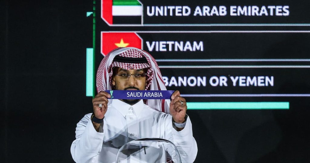 Asian Cup draw: Saudi Arabia to face Palestine in opening match, UAE paired with South Korea