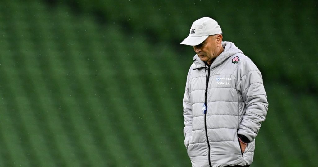 ‘I deeply regret my behaviour’: Eddie Jones suspended by Japan