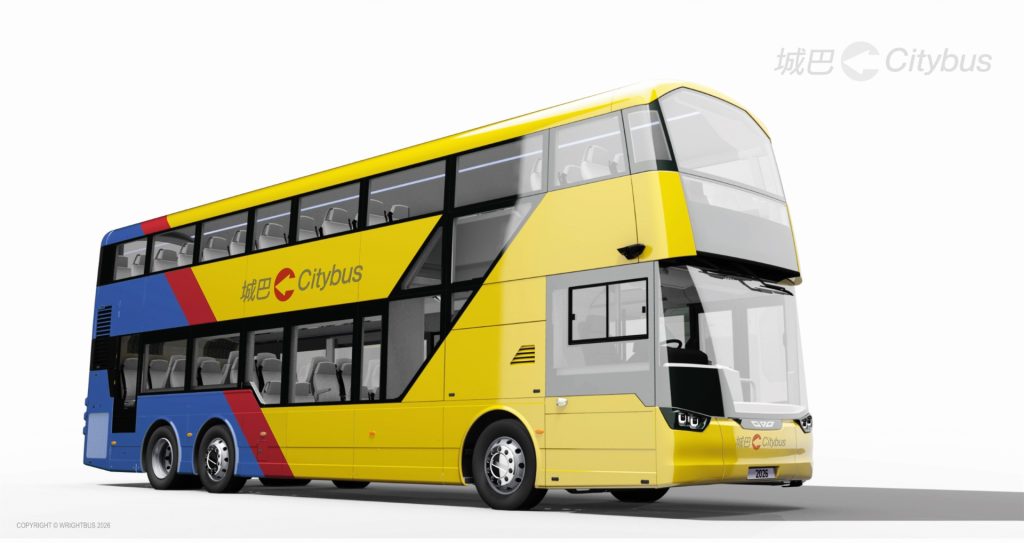 Wrightbus secures Hong Kong e-bus order