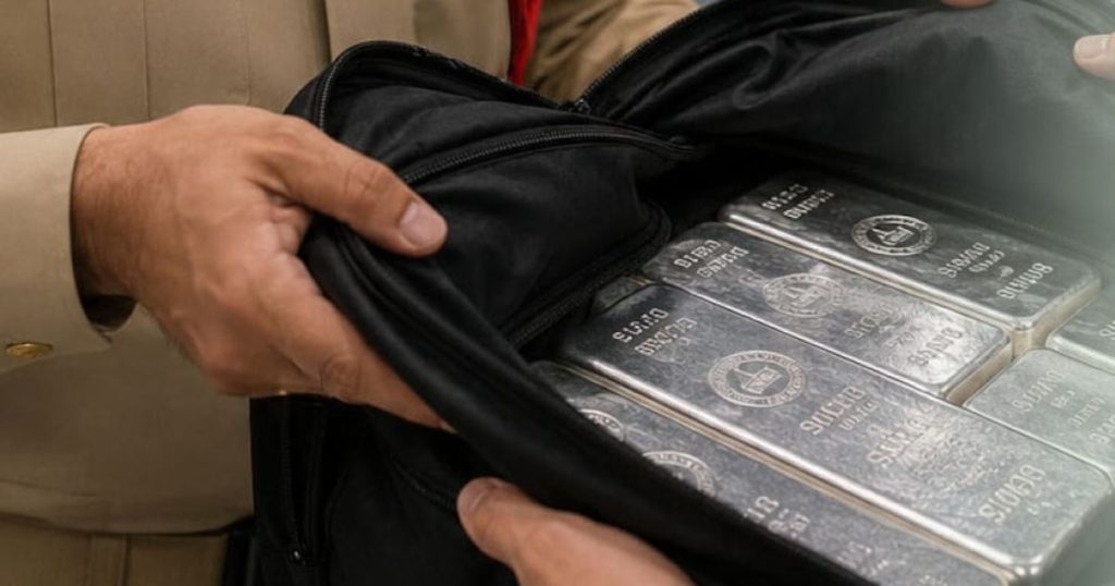 Police recover Dh2m haul of silver bars at Dubai airport