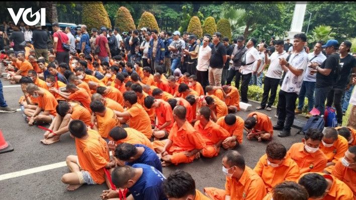 Polda Metro Jaya Arrests 173 Street Crime Perpetrators Including Begal