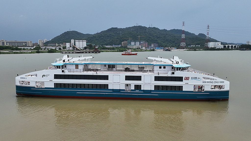 New Pearl 31 – Double-ended ferry for commuter routes in Hong Kong