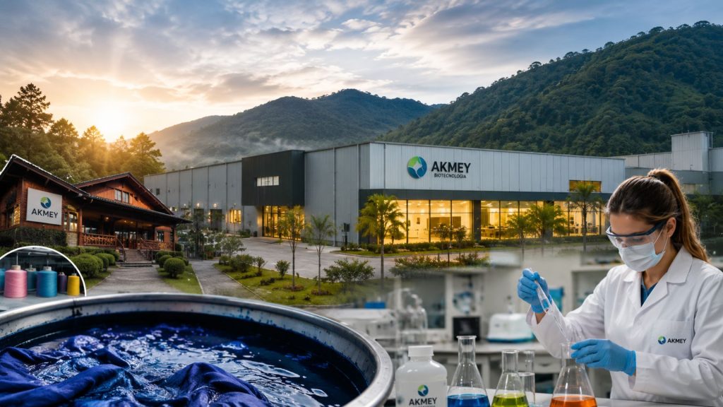 From a small family business in Gaspar to a global reference in biotechnology that cleans one of the most polluting industries in the world, the textile industry, the Santa Catarina-based Akmey is going to open a new factory in Apiúna and expand its operations to up to 10,000 square meters.