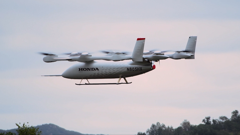 Honda Flies Full-Scale Hybrid eVTOL Demonstrator In The U.S.