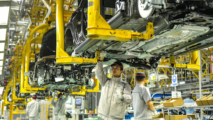 School geography class: The European cars made in China