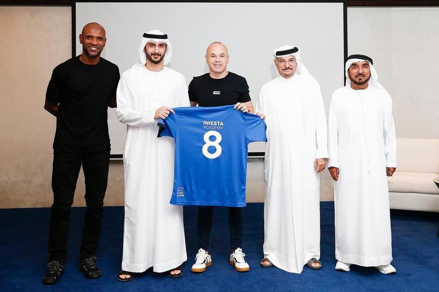 Andres Iniesta launches academy in Dubai
