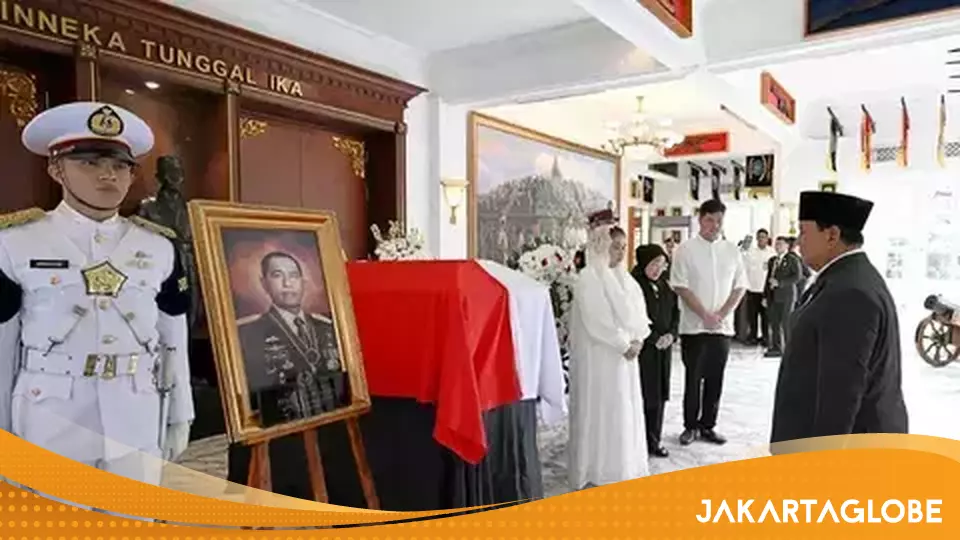 Prabowo Leads Final Farewell to Former Defense Minister Ryamizard Ryacudu