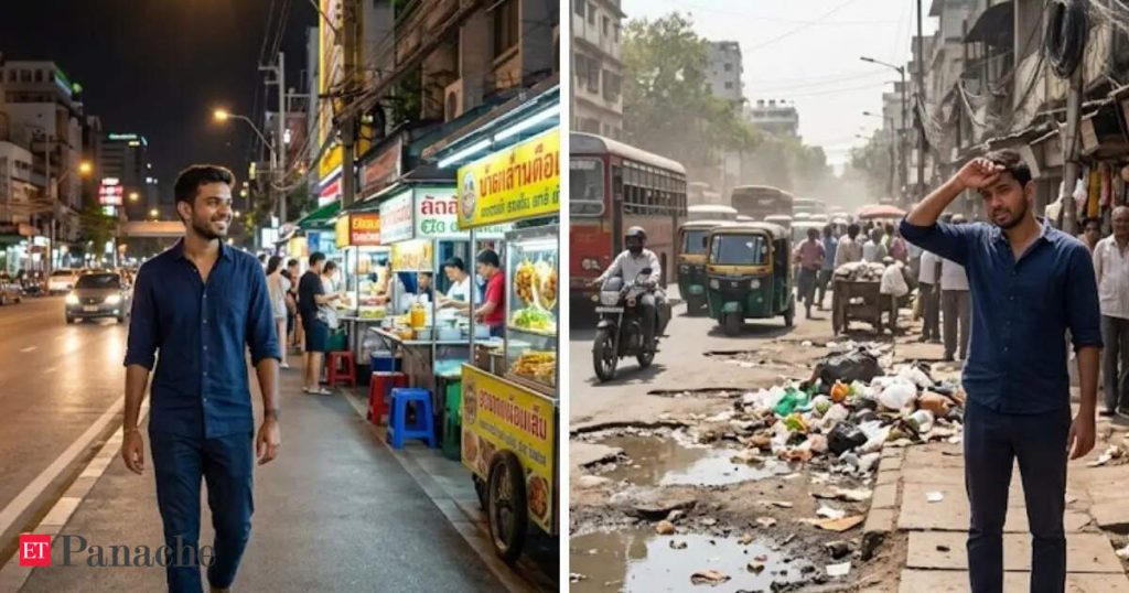 ‘Civic sense, zero potholes, less honking, functional street lights’: Indian traveller in Bangkok shares simple things that Indian cities lack