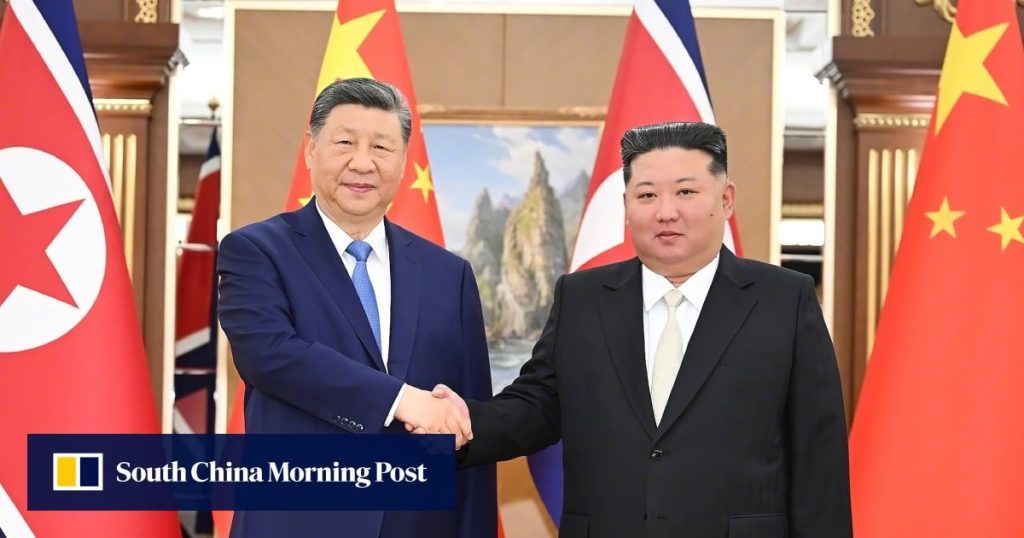 Chinese President Xi Jinping pledges ‘unwavering’ support for North Korea and Kim Jong-un