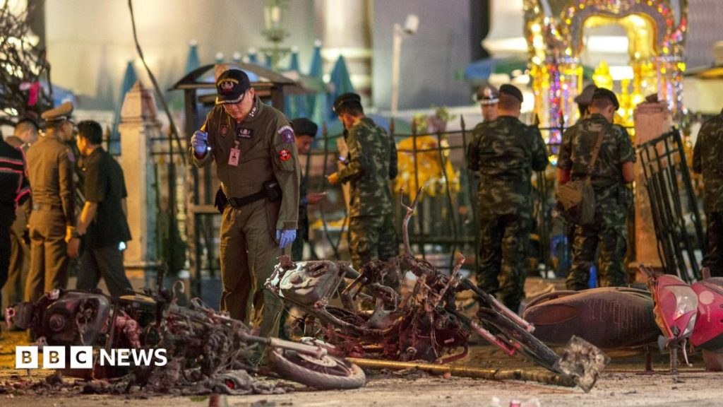 Bangkok bomb: Thai court sentences two Uyghur men to death for Erawan shrine blast