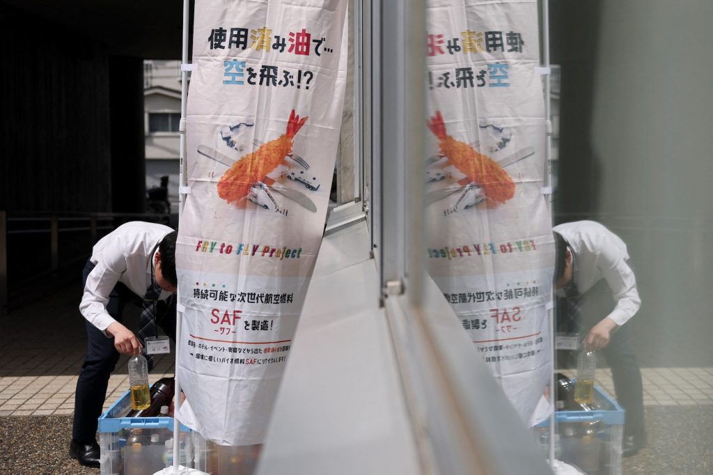 Fry to fly: Japan steps up efforts on cooking oil in race for sustainable aviation fuel