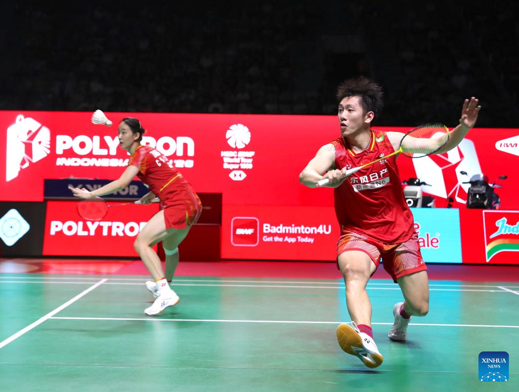 In pics: Indonesia Open 2026 badminton tournament-Xinhua