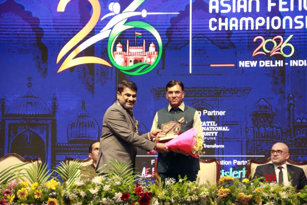 New Delhi: Opening Ceremony of Asian Fencing Championships 2026 #Gallery
