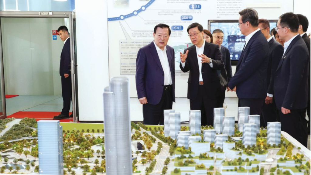 Xia affirms HK’s progress during inspection tour