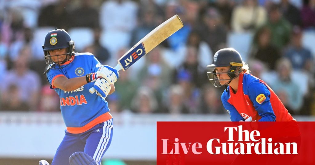 England v India: third and deciding women’s T20 cricket international – live | Women’s cricket