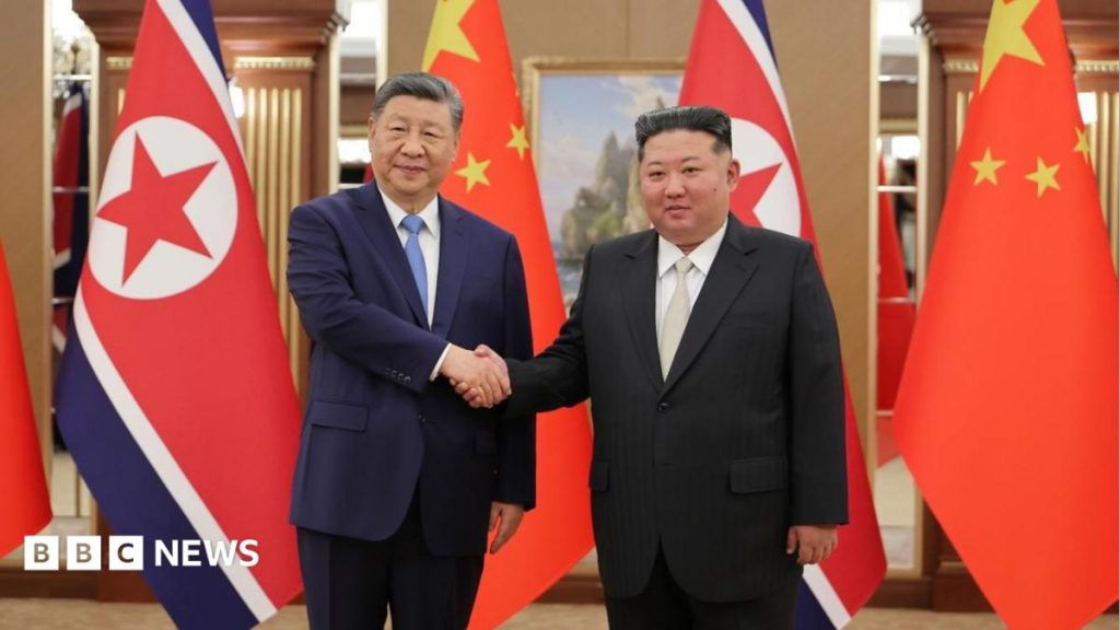 China’s Xi Jinping and North Korea’s Kim Jong Un pledge closer ties as meeting enters second day – follow live