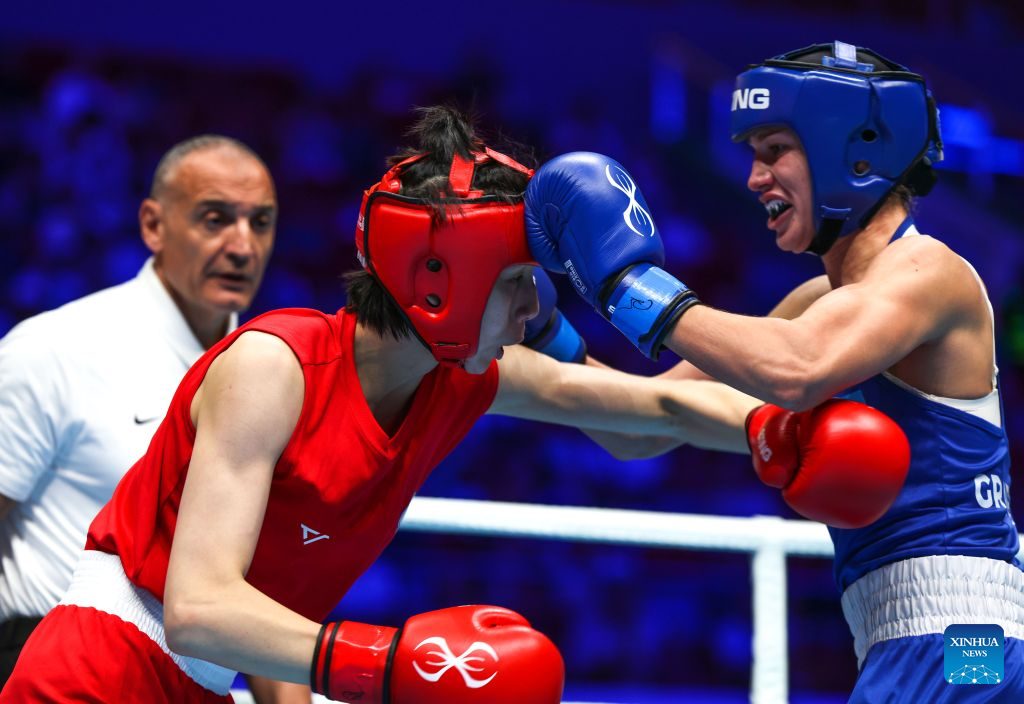 Highlights of Elite Women’s 60kg final at World Boxing Cup China 2026