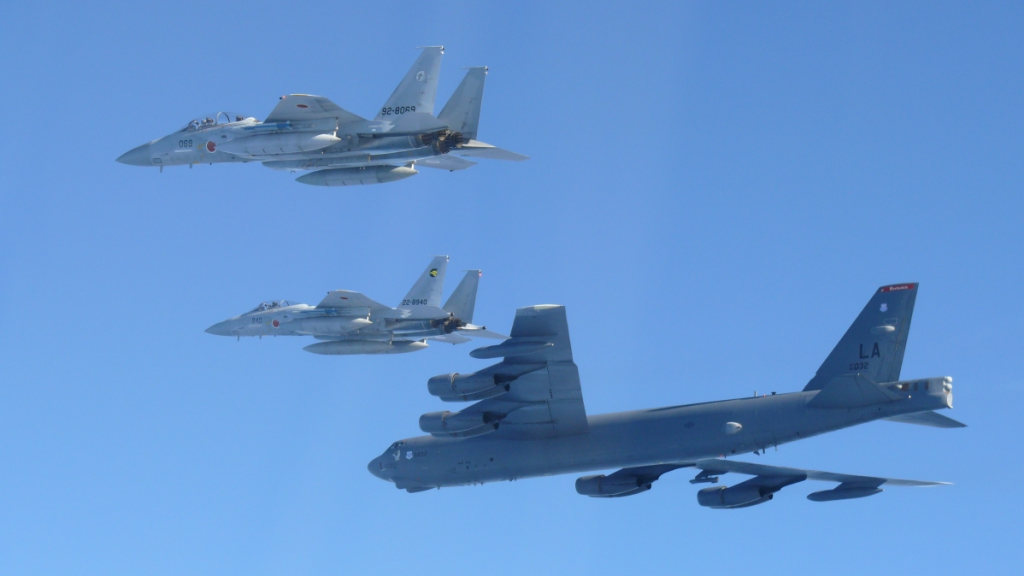 Protests in Japan against large-scale US-Japan military drills