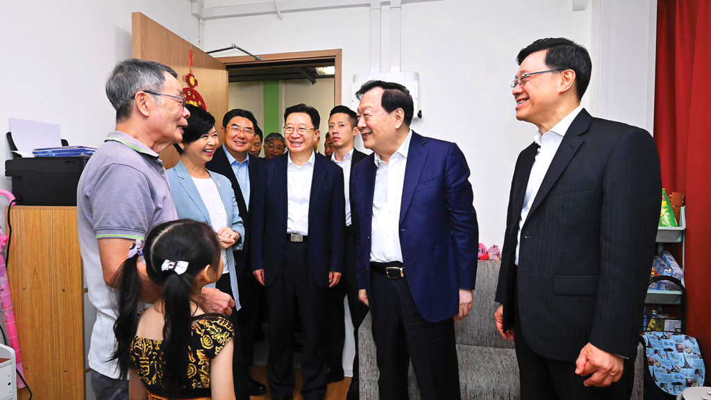 Xia inspects Northern Metropolis progress