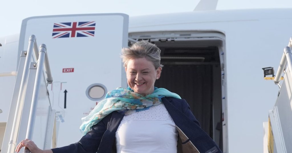 Foreign Secretary arrives in Beijing for talks on global security – The Irish News
