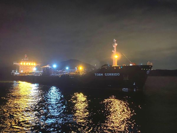 CPN delivers B100 to oil tanker in Hong Kong