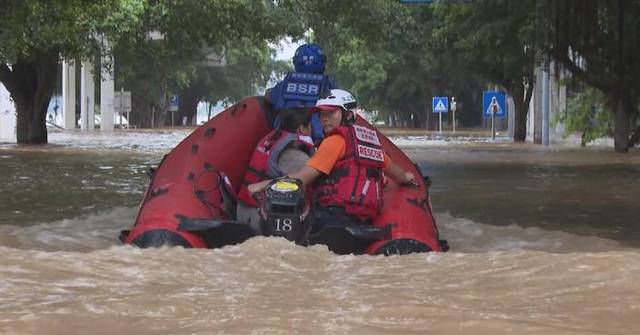 Persistent heavy rains trigger flooding in Guangxi, Chongqing