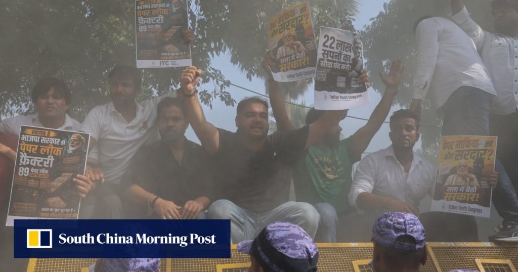 India calls in air force to ensure exam papers secured after scandals fuel protests