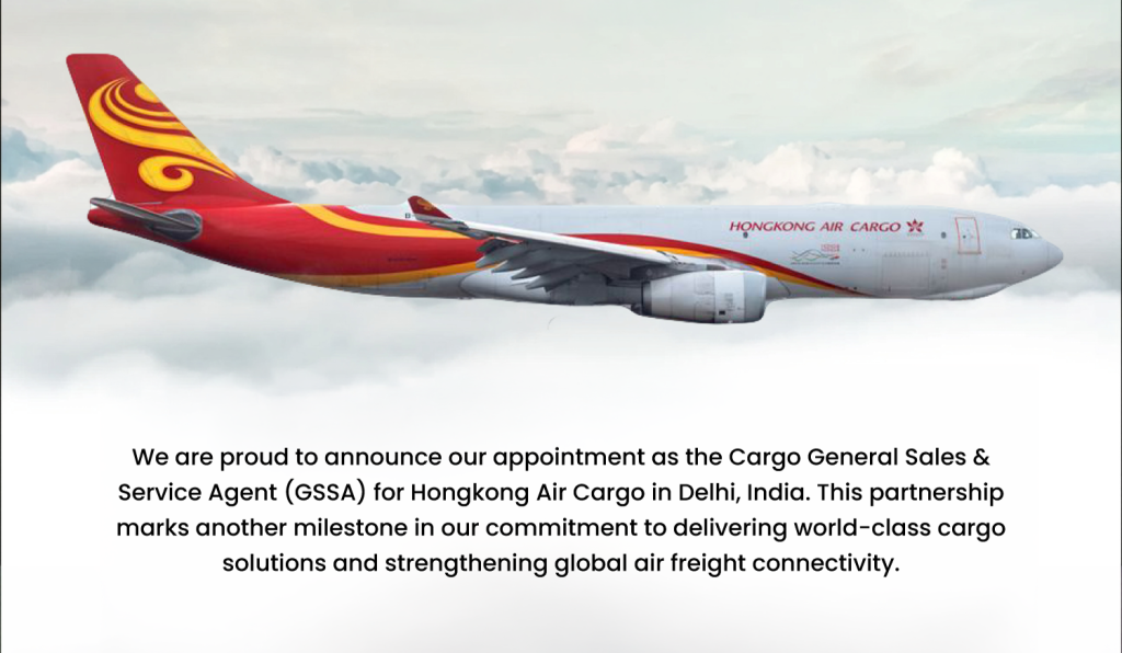 Hong Kong Air Cargo appoints Aeroprime Group as GSSA Agent for Delhi