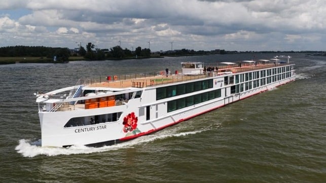 Chinese River Cruise Line Takes Delivery of First European Market Ship
