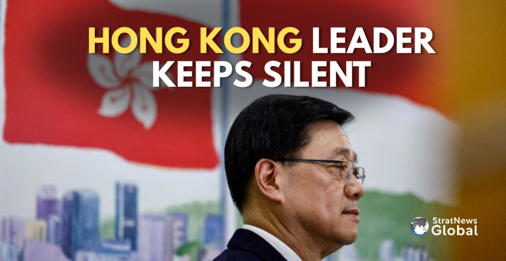 Hong Kong’s John Lee Avoids Commitment on Second Term